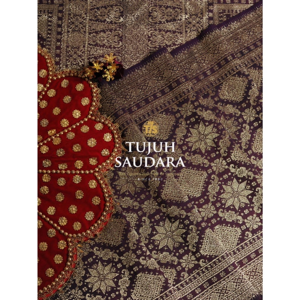 Songket lepus motif nampan perak bintang berante