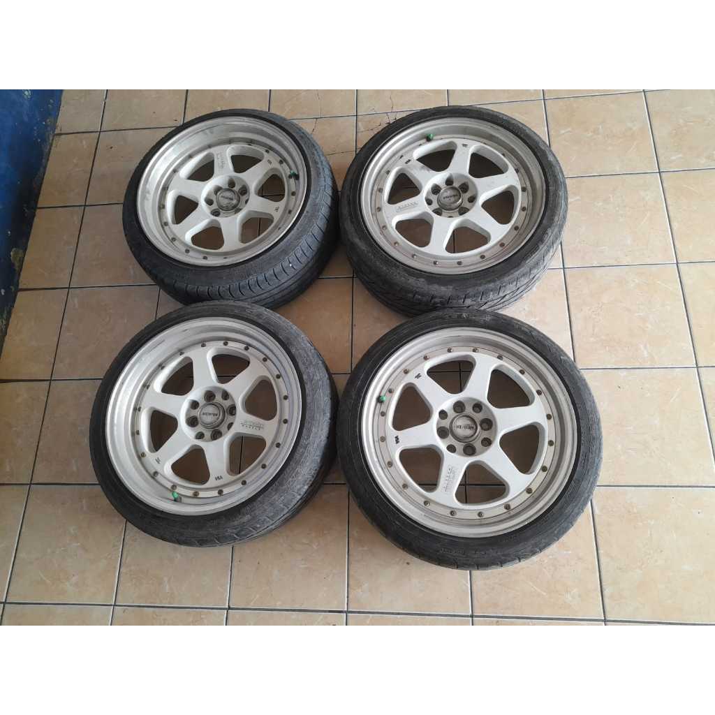 VELG MOBIL WORK MEISTER R17 4X100 4X114+BAN 205 45 RING 17 JAZZ AVANZA XENIA LIVINA CITY DLL