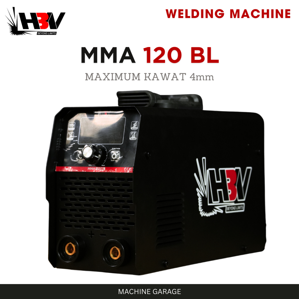Mesin Las MMA 120 BL HBV stick welding machine