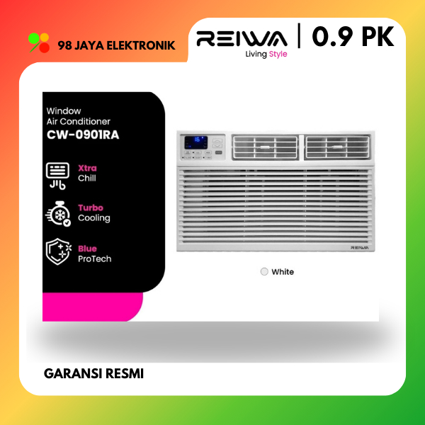 AC Window Reiwa 1 PK CW-0901RA CW0901RA | AC Window 1 PK Reiwa CW 0901 RA Low Watt