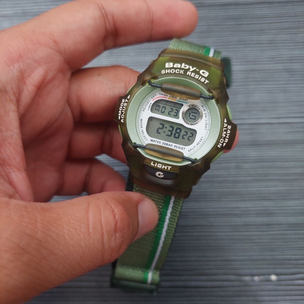 Baby-G BGX-111 Green Original Second Preloved