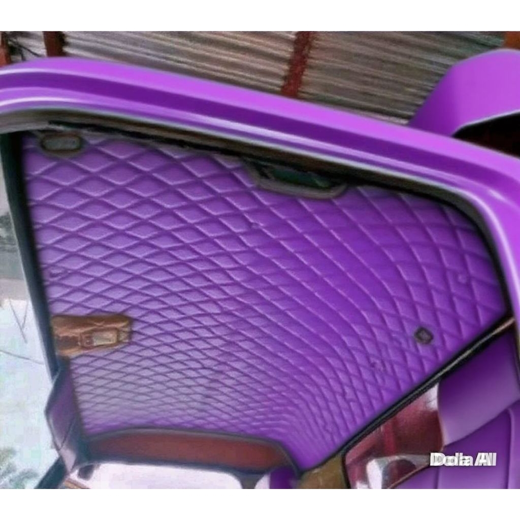 Lapis Plafon Kabin Truk Motif Wajik Full Canter, Umplung, Ragasa, Hino Dutro Busa Tebal Rapih COD