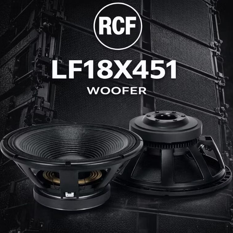 RCF LF18X451 – Subwoofer 18” Premium dengan Power 3600W