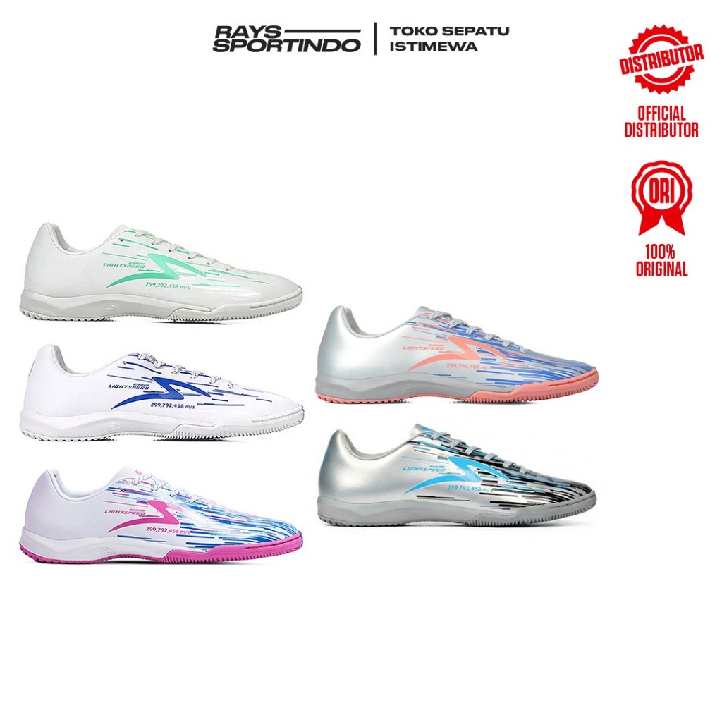 SEPATU FUTSAL SPECS LS REBORN IN METACRUSH & ILUMINATE PACK