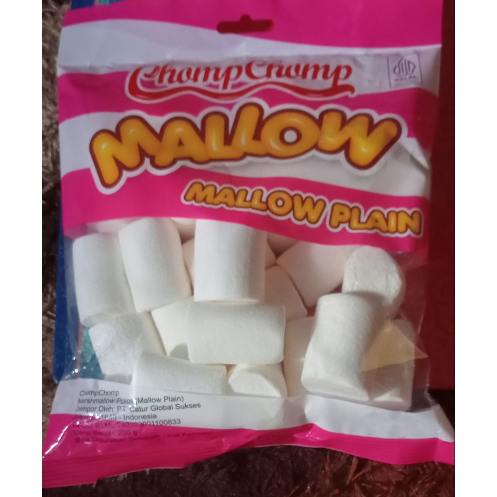 Chomp Chomp Mallow Plain 200 gr
