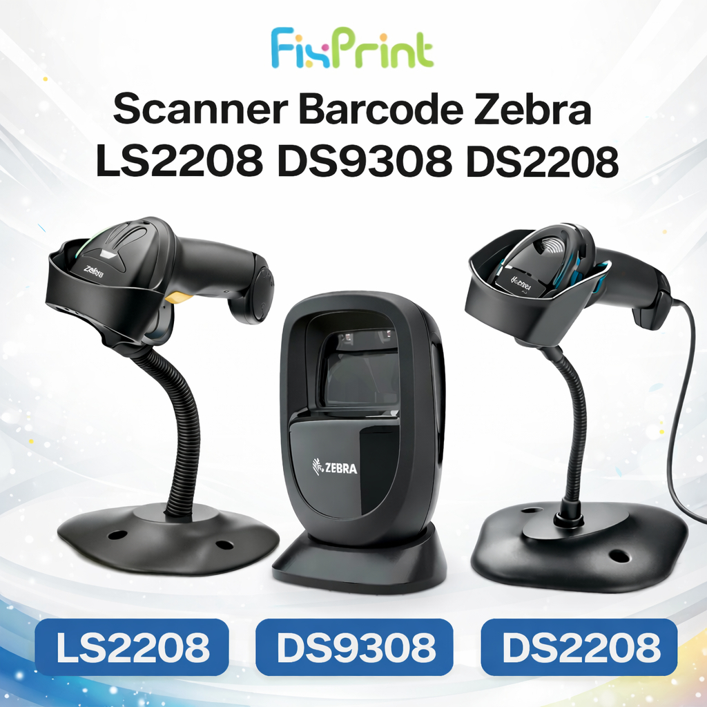 Zebra Scanner Barcode 1D 2D DS2208 LS2208 Auto Scan with Stand DS9308 no Stand Wired USB Barcode Sca