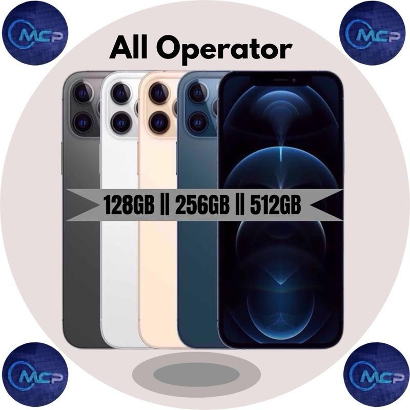 IP 12 PRO 128GB 256GB 512GB INTER  FULLSET NO MINUS
