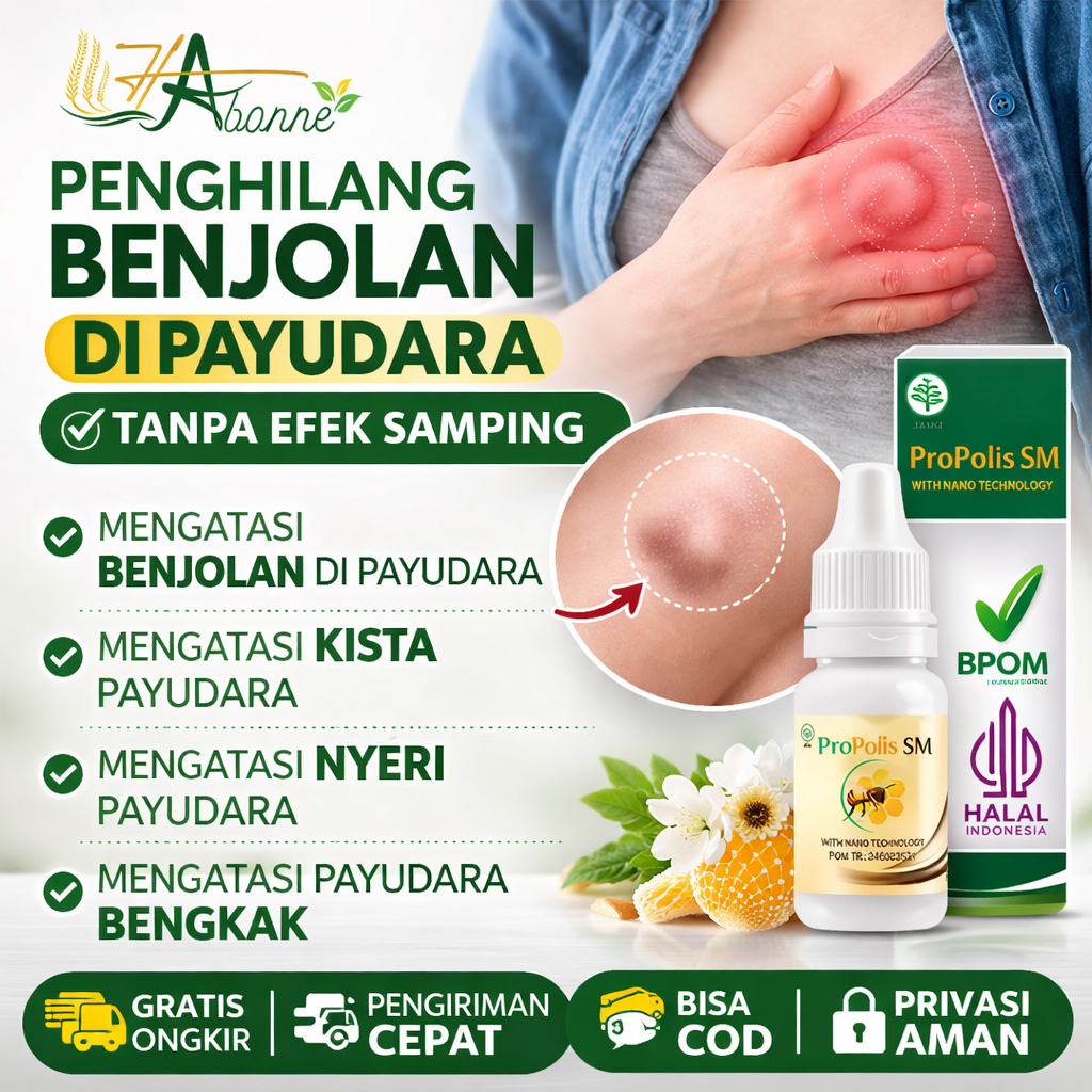 Obat Benjolan di Payudara, Kista Payudara, Tumor Payudara, Nyeri Payudara, Mastitis, Payudara Nyeri 