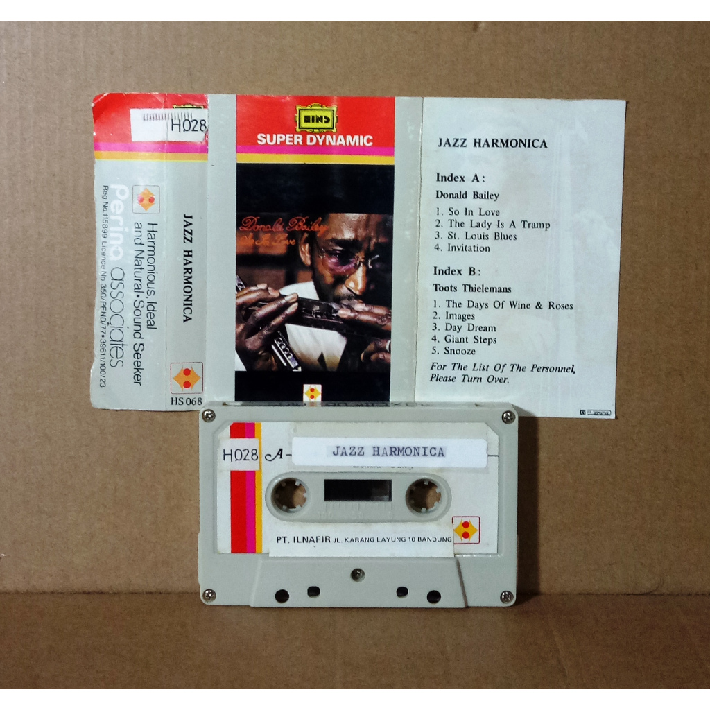 JAZZ HARMONICA - Kaset