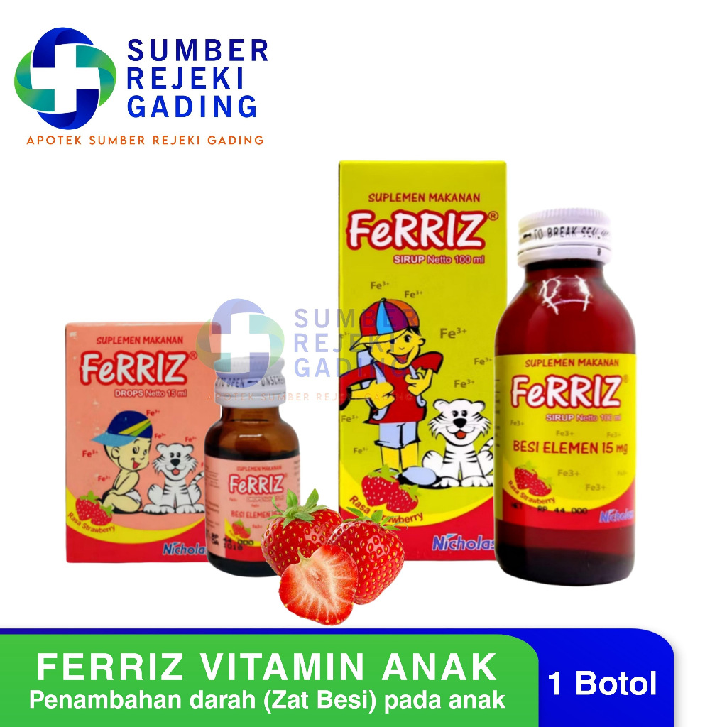 Ferriz - Vitamin Zat Besi untuk Anak