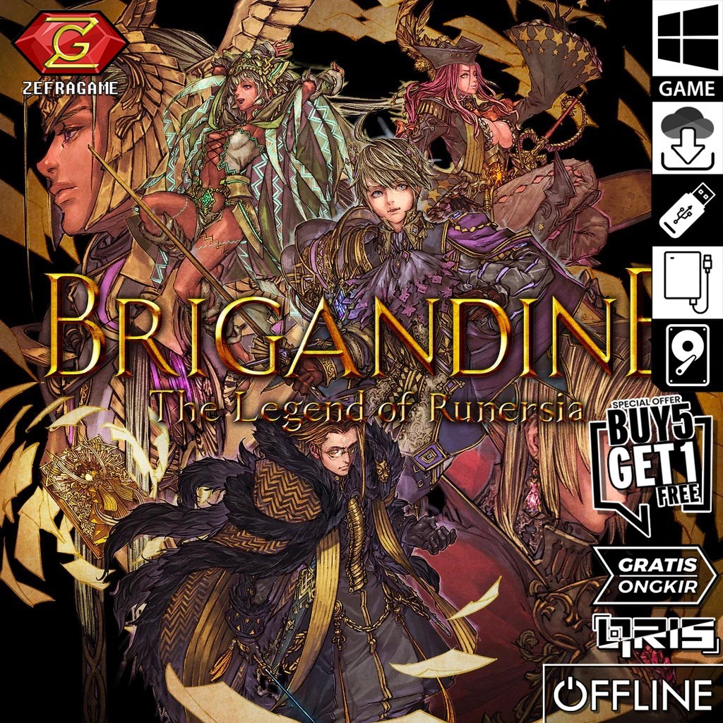 Brigandine The Legend of Runersia Game PC Laptop Games