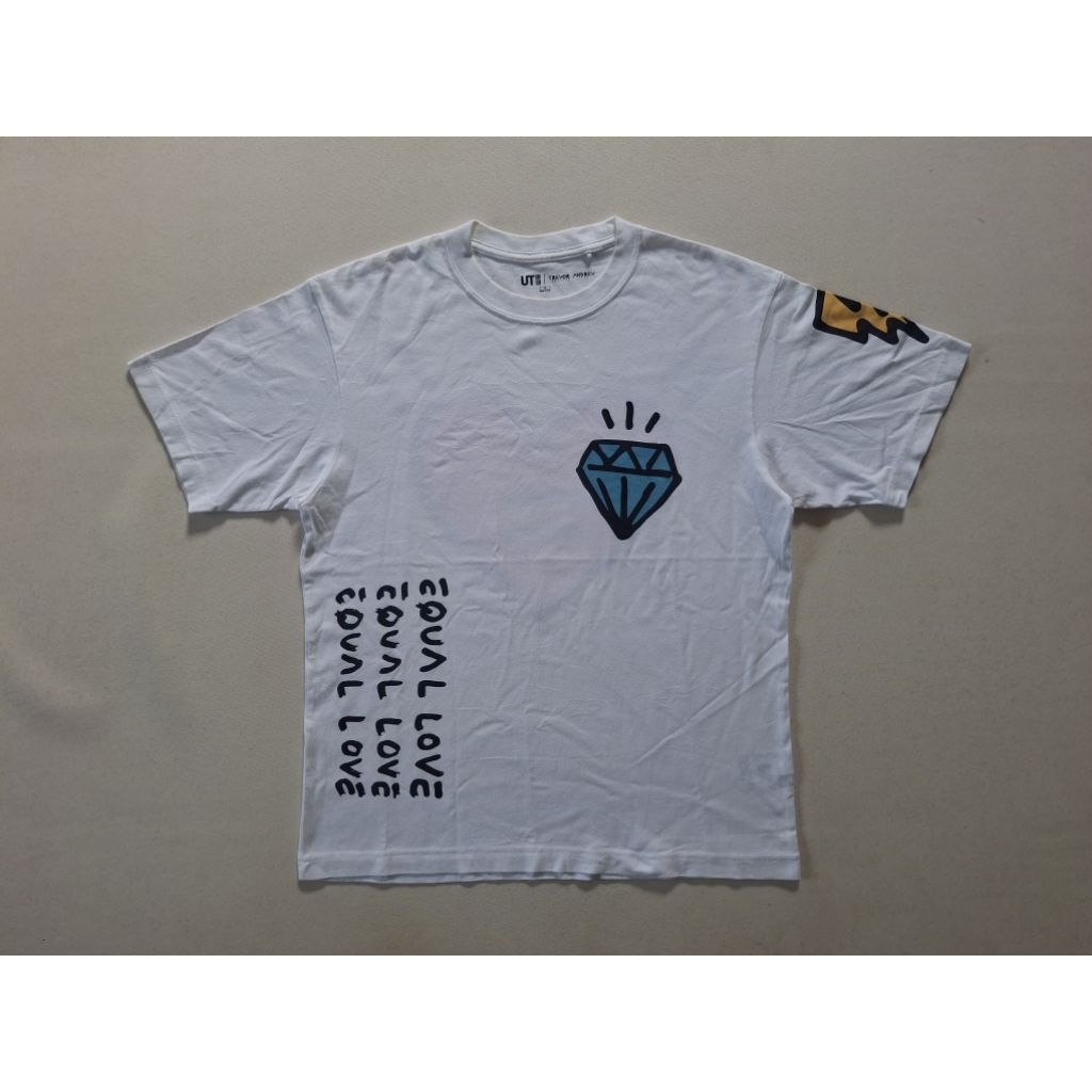KAOS TSHIRT UNIQLO TREVOR ANDREW ORIGINAL 100%