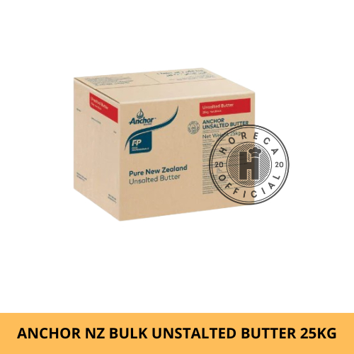 ANCHOR NZMP BULK UNSALTED BUTTER 25KG