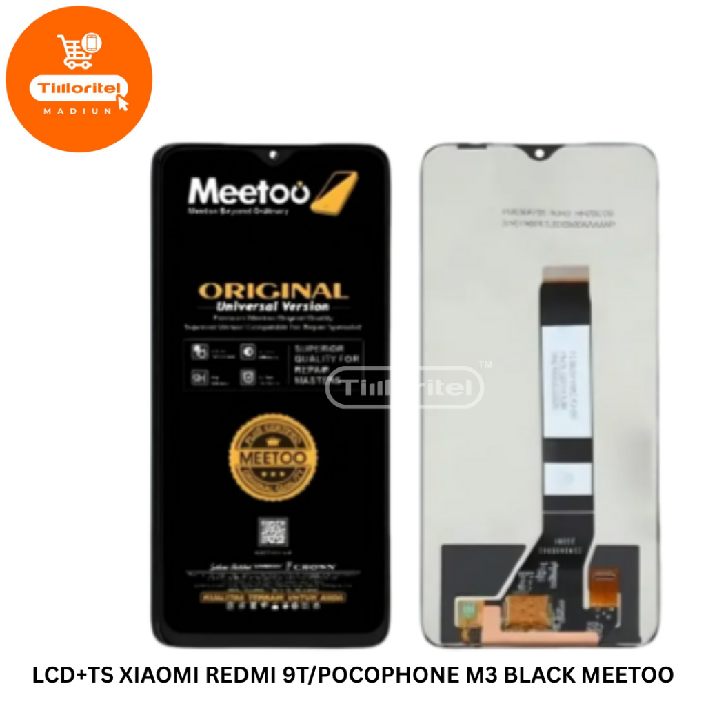 LCD TS XIAOMI REDMI 9T / POCO M3 BLACK