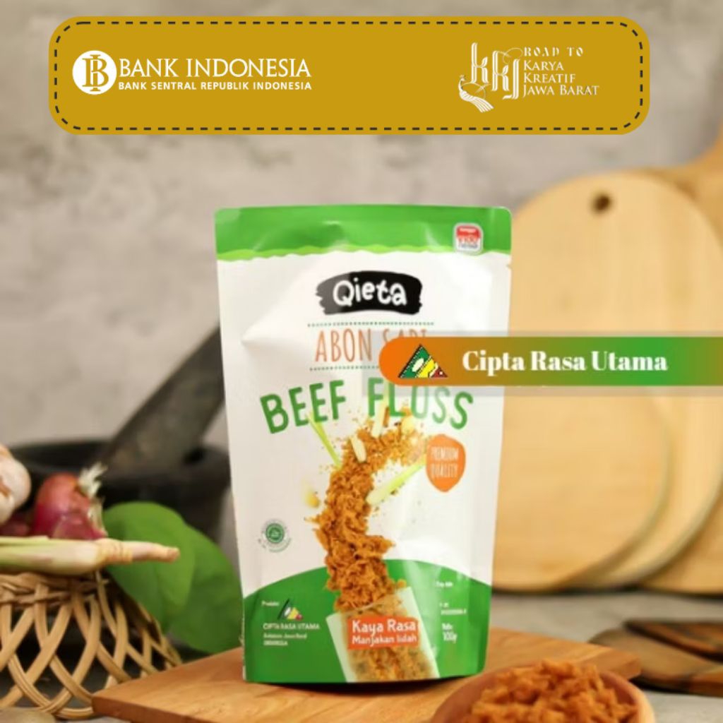 Abon Sapi Asli Qieta Original Premium