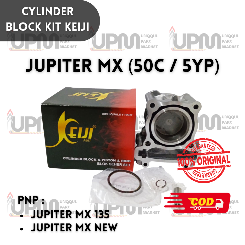 CYLINDER BLOCK KIT JUPITER MX (50C/5YP) KEIJI