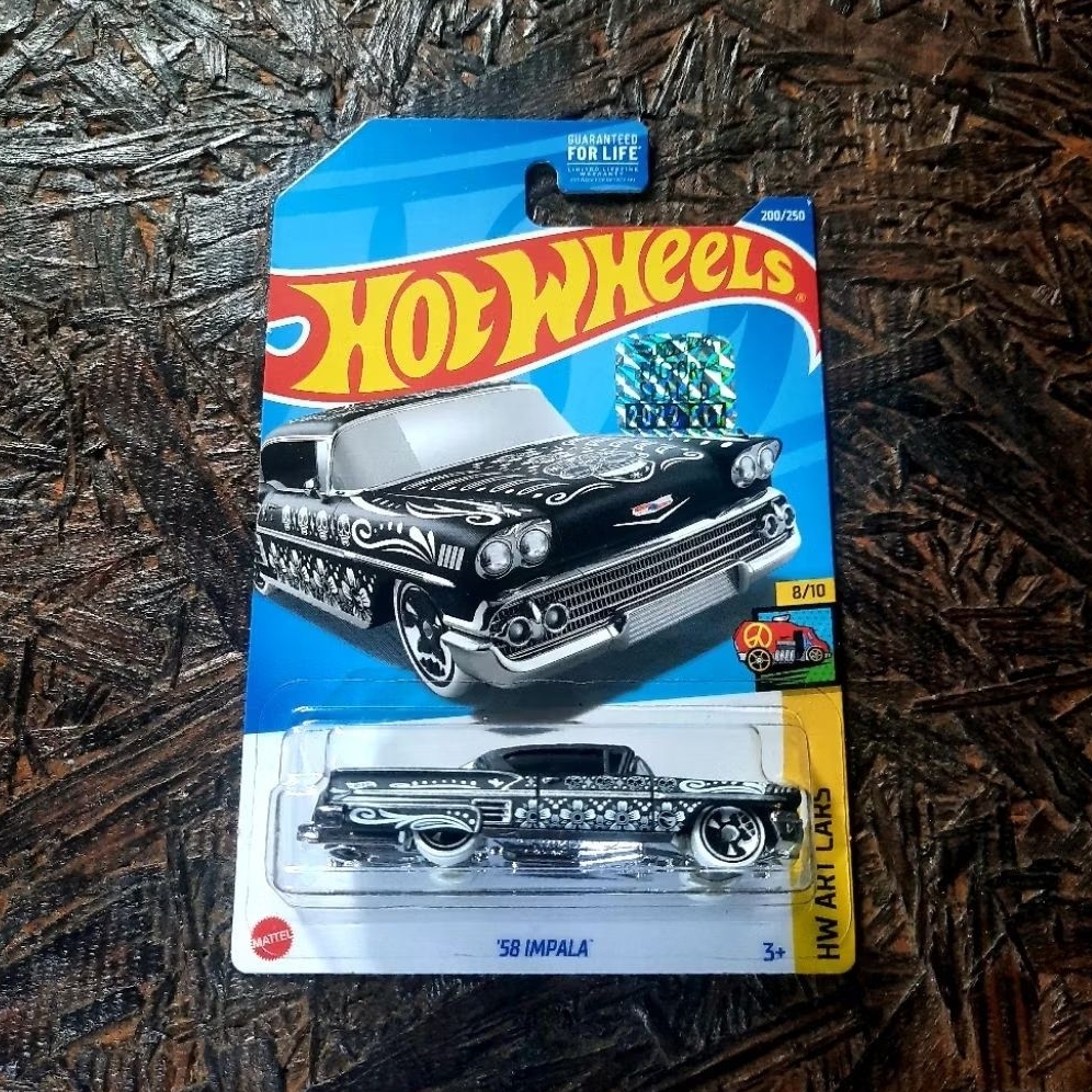 Hot Wheels 58 Impala Hitam Treasure Hunt Factory Sealed 2022