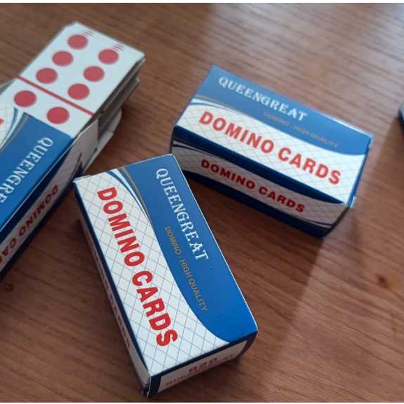 Kartu Domino Gaple  Baru Kertas Tebal Cetakan Jelas Untuk Keluarga