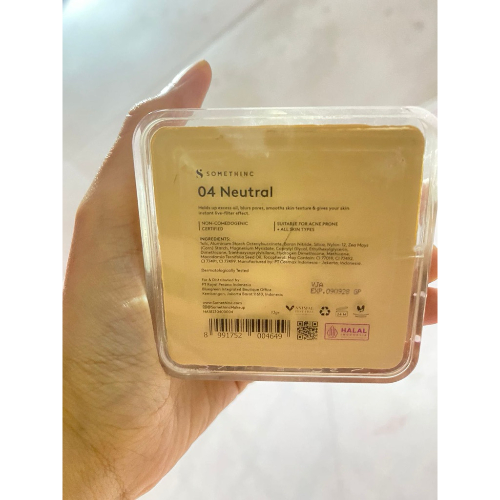 bedak skintific