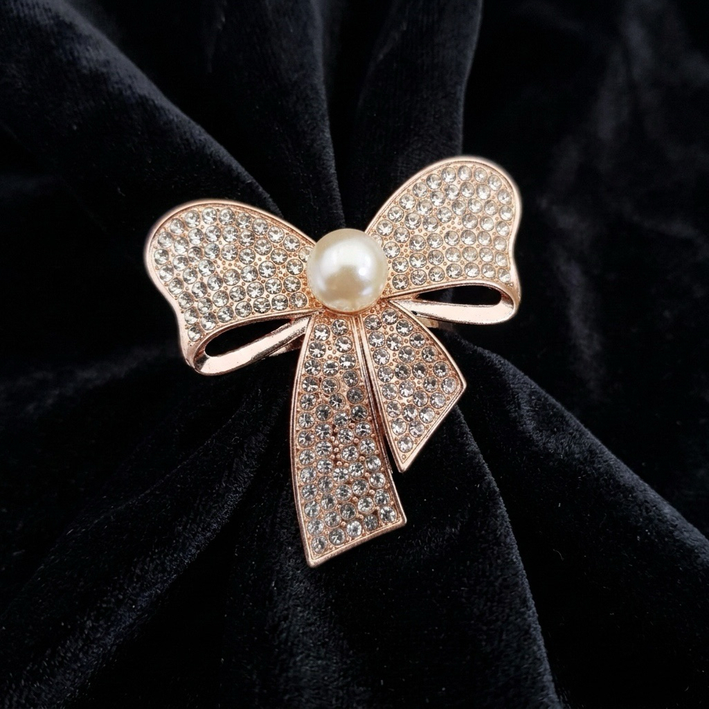 Ring Hijab Pita / Ring Cincin Hijab / Ring Hijab / Ring Jilbab / Ring Kerudung / Ring Syal / Bros Ci