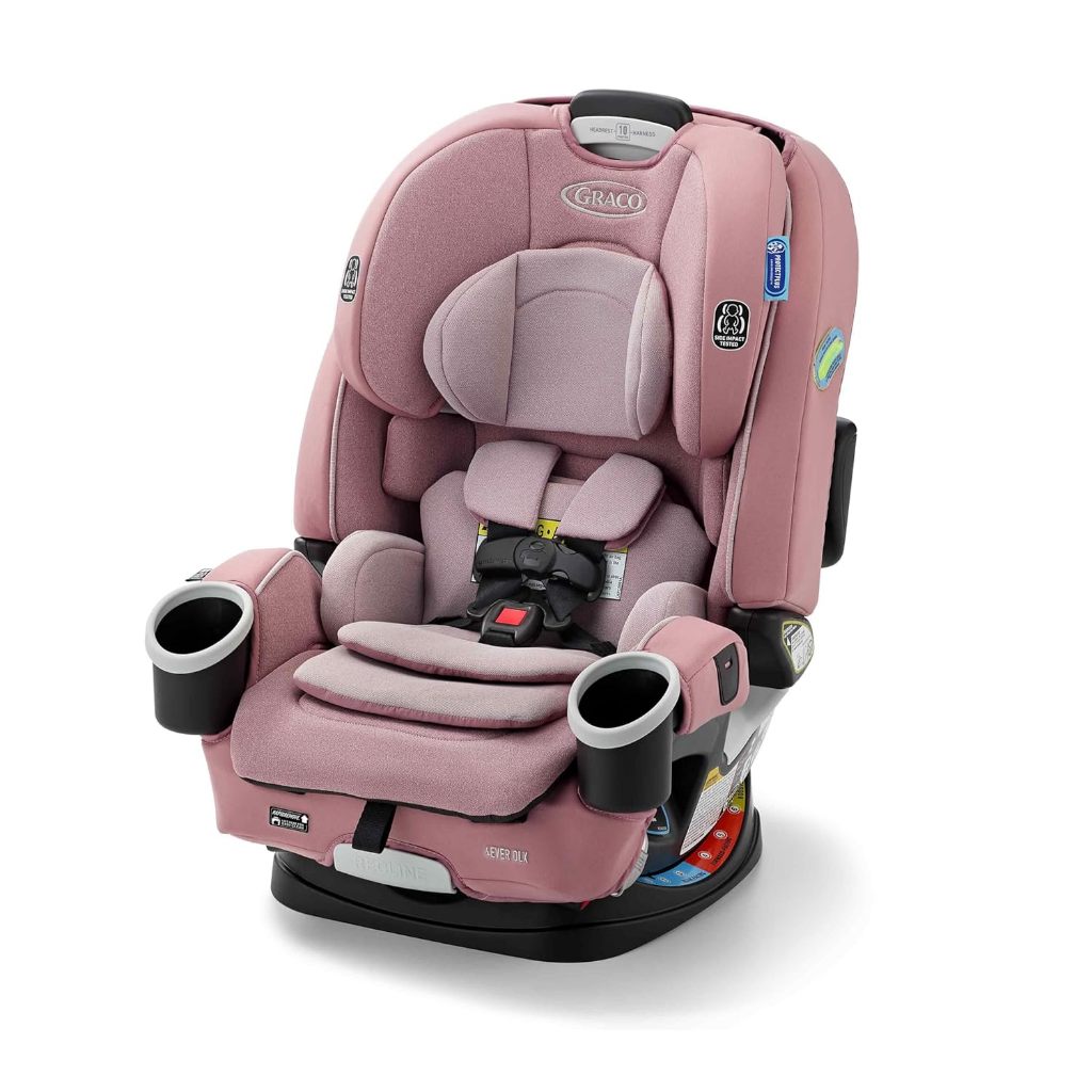 Graco 4Ever DLX 4 in 1 Car Seat | Infant to Toddler Car Seat, Maven, Adaptable for 10 Years of Use