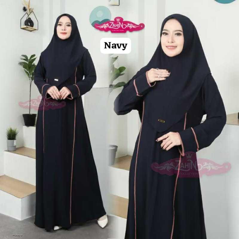 Gamis medina Set Hijab By Zahin