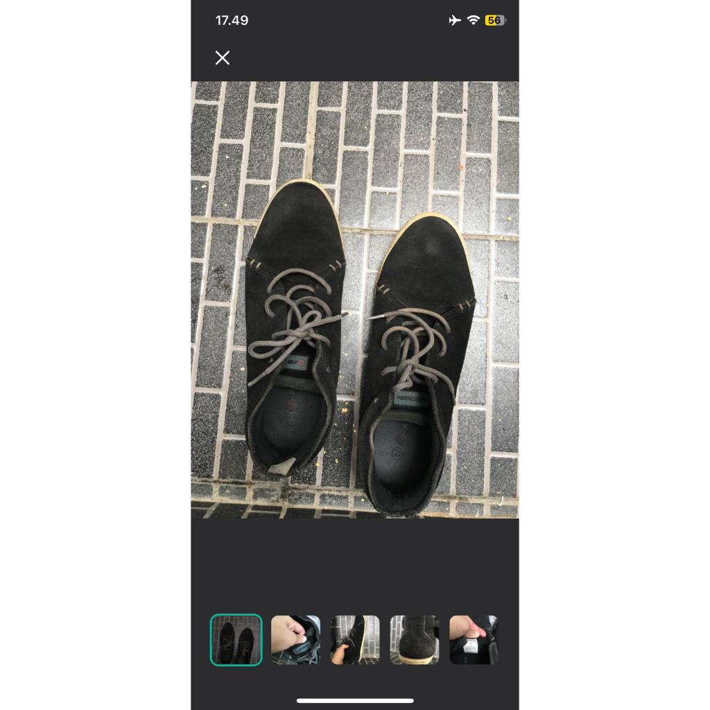 sepatu hitam black airwalk