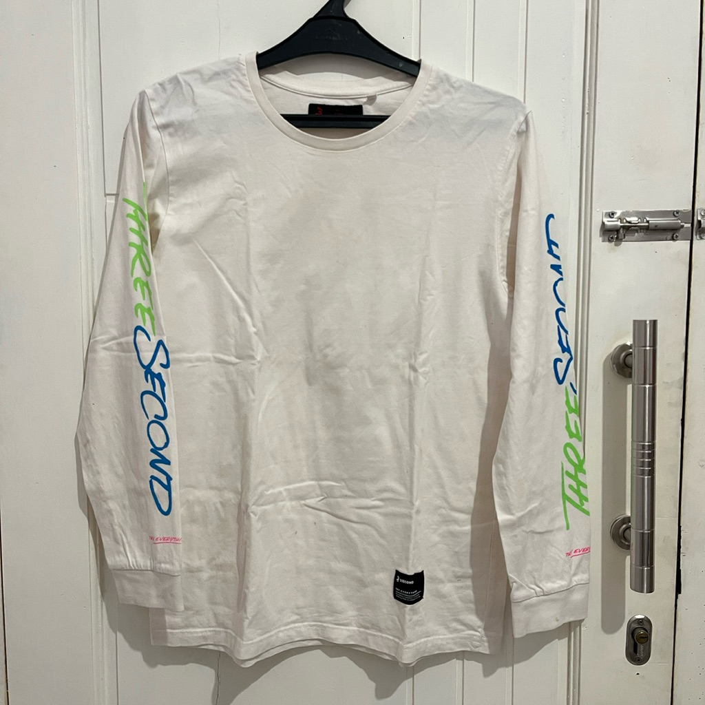 3Second Three Second Men Tshirt Baju Kaos Lengan Panjang