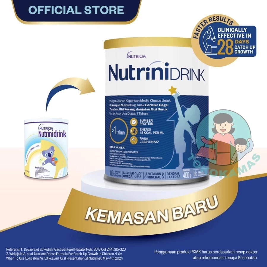 SUSU NUTRINIDRINK 400 GR