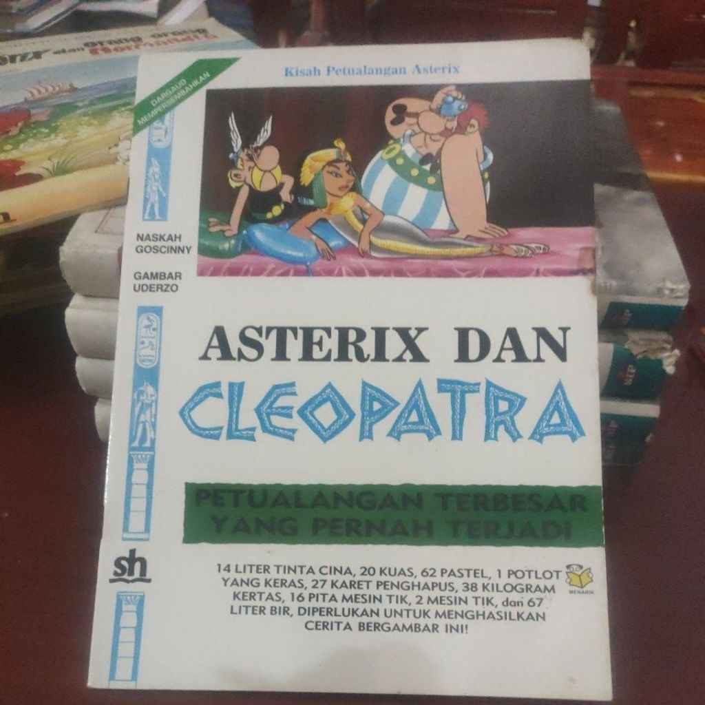 KISAH PETUALANGAN ASTERIX ,ASTERIX DAN CLEOPATRA.ORIGINAL