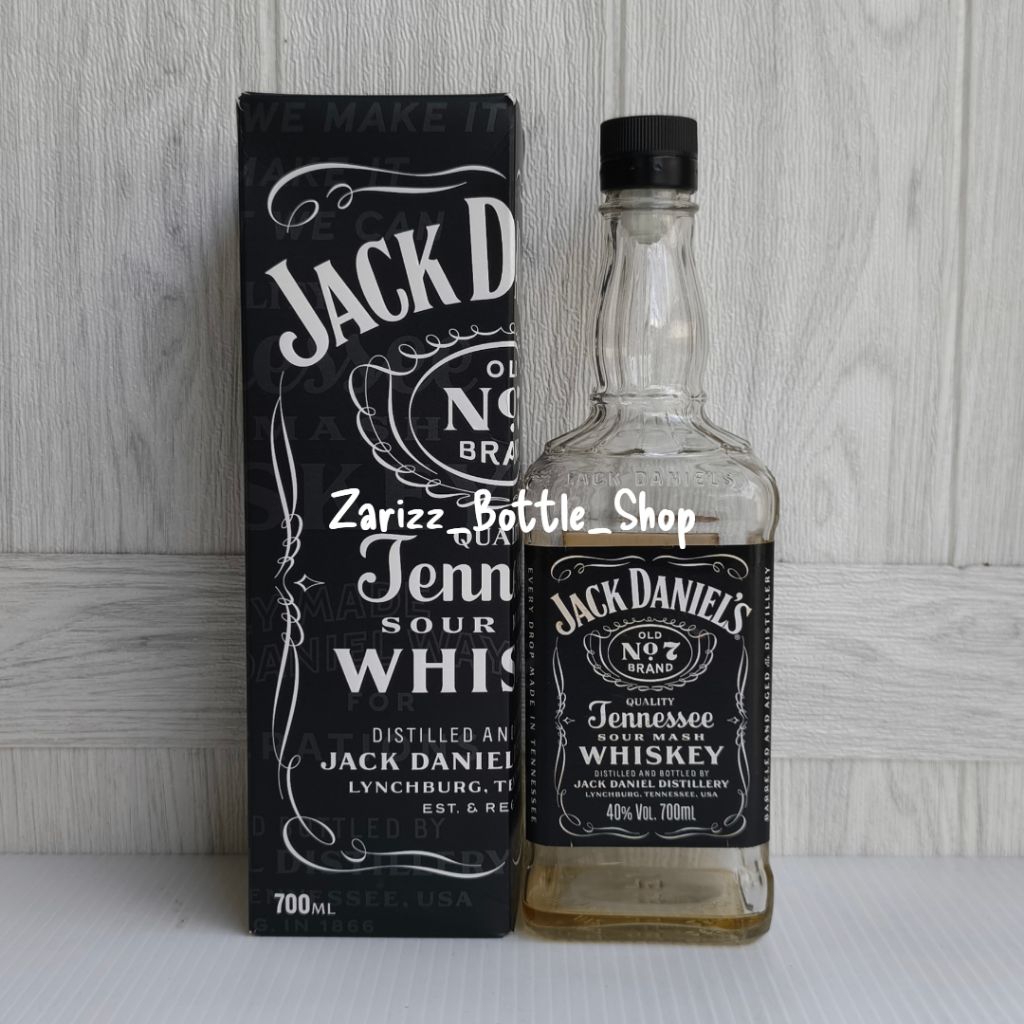 Botol Kosong Jack Daniels 700ml + Box