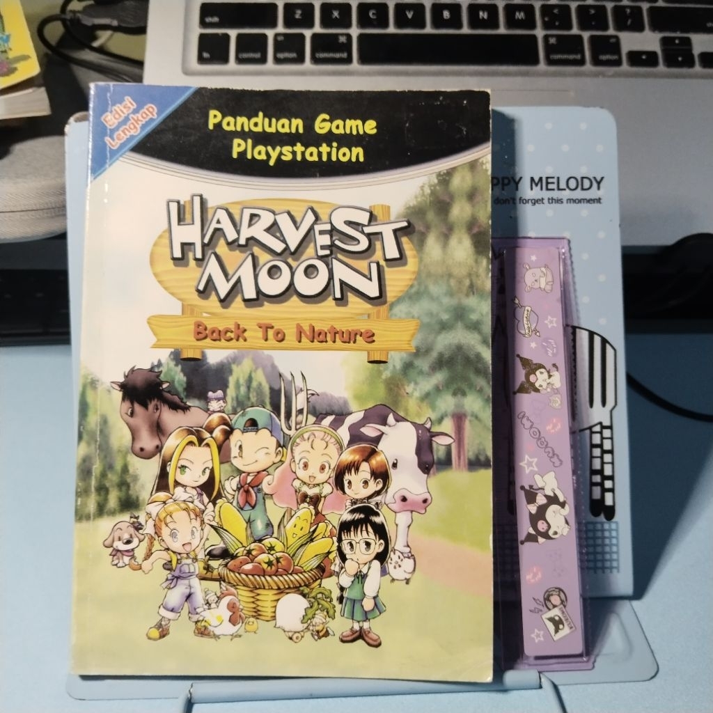 Buku Panduan Game Playstation HARVEST MOON BACK TO NATURE