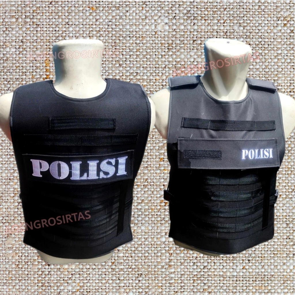 Rompi Polisi / ROMPI Anti Peluru / Rompi Pelindung Dada / Rompi POLISI Anti Angin