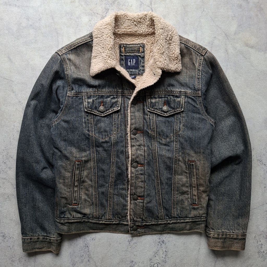 Trucker Denim Sherpa GAP (Wash)
