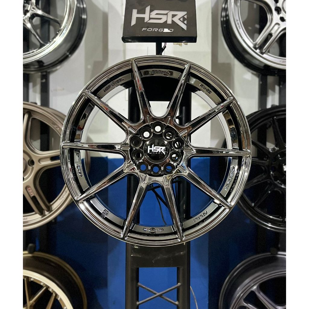 velg mobil ring 17 hsr rai s2 avanza baru xenia baru sienta xpander dll velg black chrome 17