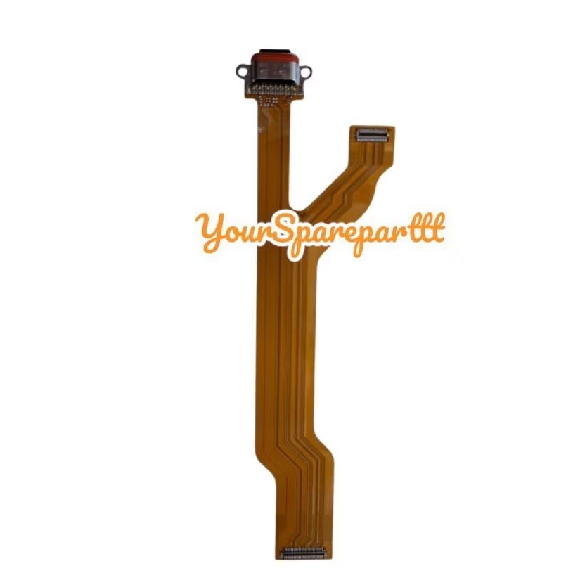 FLEXIBEL CHARGER REALME 5 PRO PLUS KONEKTOR CHARGER ORI