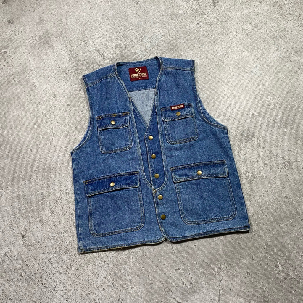 Vest Denim Multipocket Forecast Second