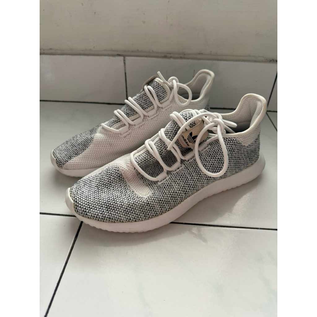 Adidas Tubular Shadow Knit Sneakers Cream White