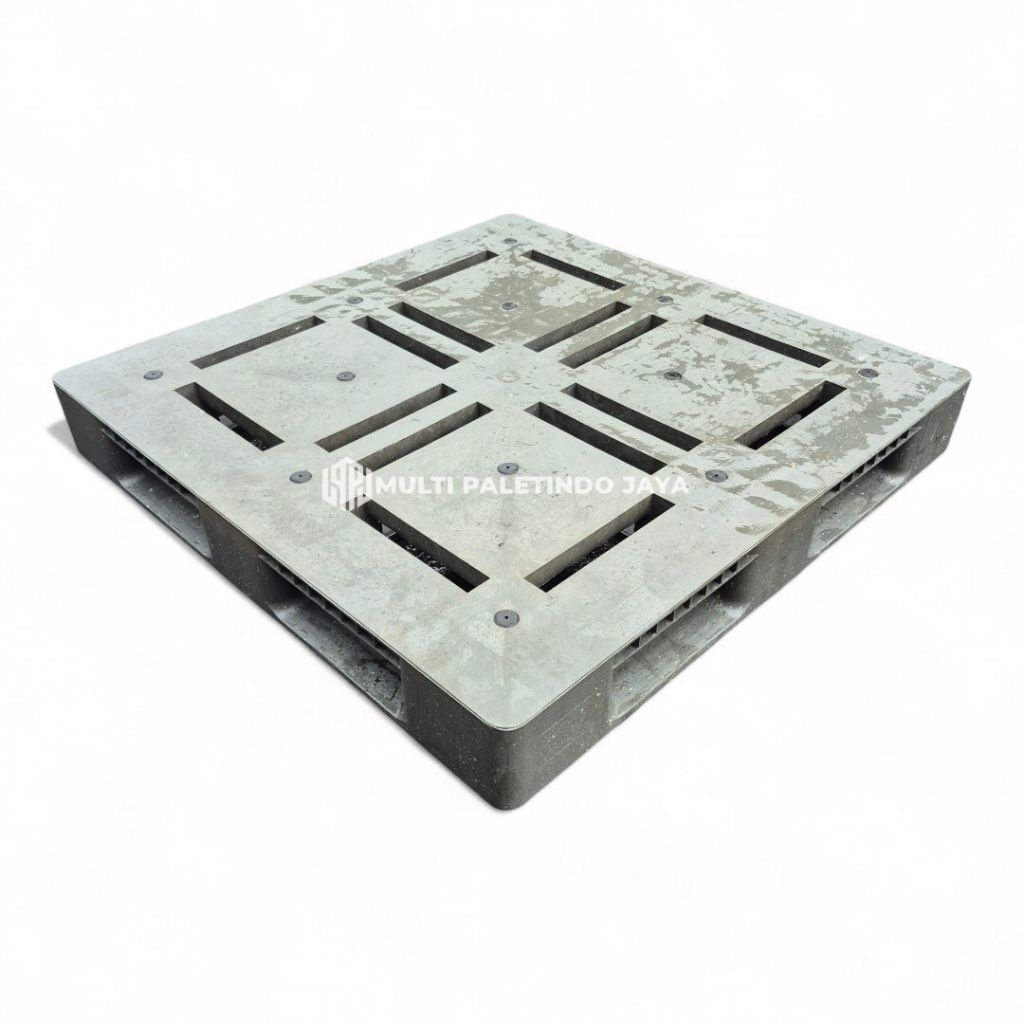 Palet plastik ukuran 110x110x15 palet plastik kuat