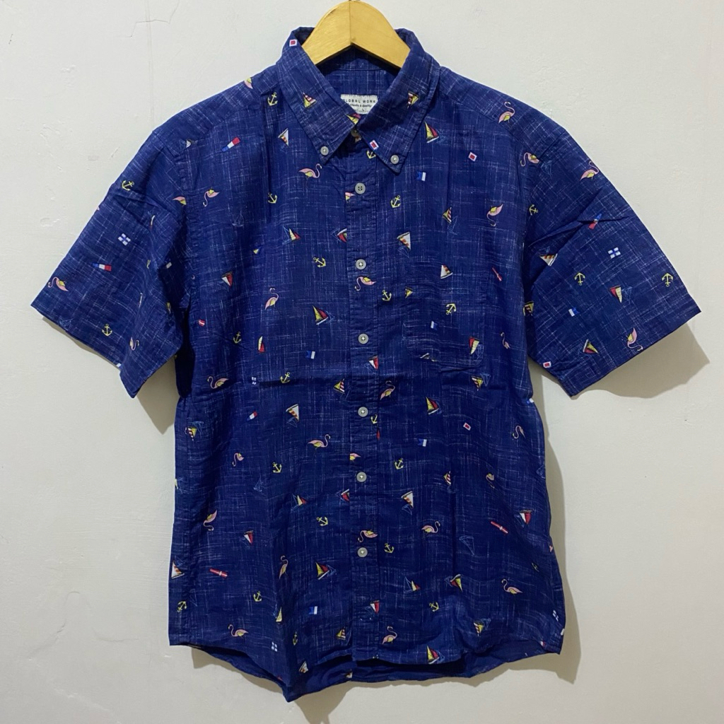Global Work Fullprint Kemeja