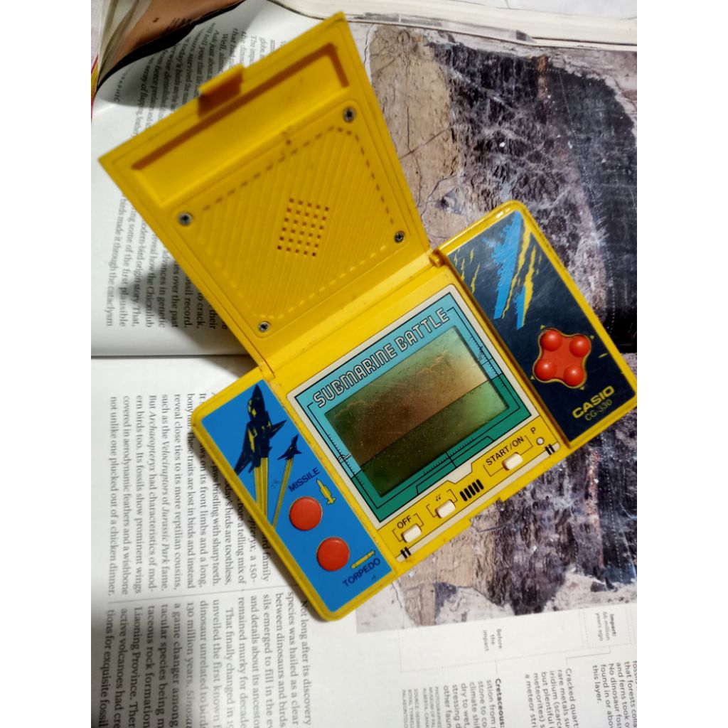 game Casio cg 330 hanya OFF/mati