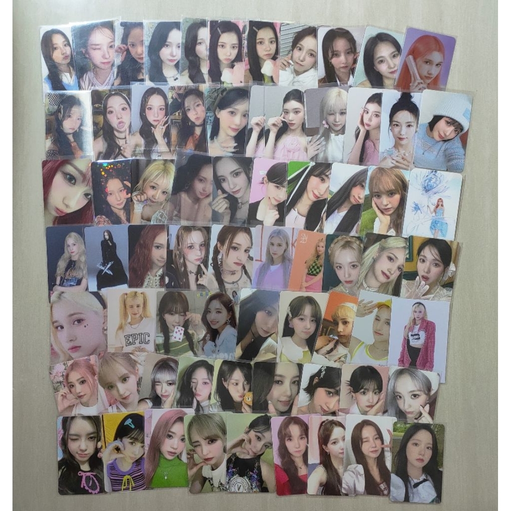 WTS Photocard Official aab choi yujin xiaoting mashiro chaehyun dayeon hikaru huening bahiyyih young