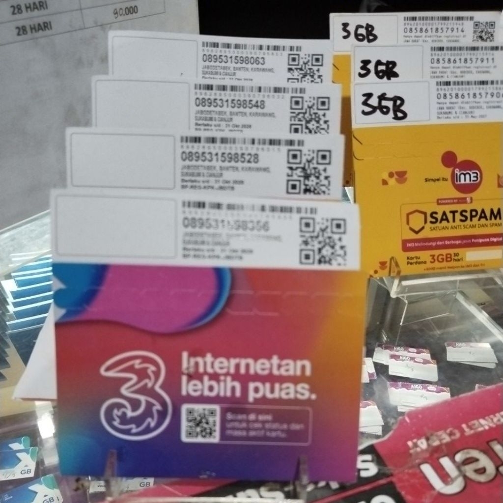 Kartu perdana tree reguler