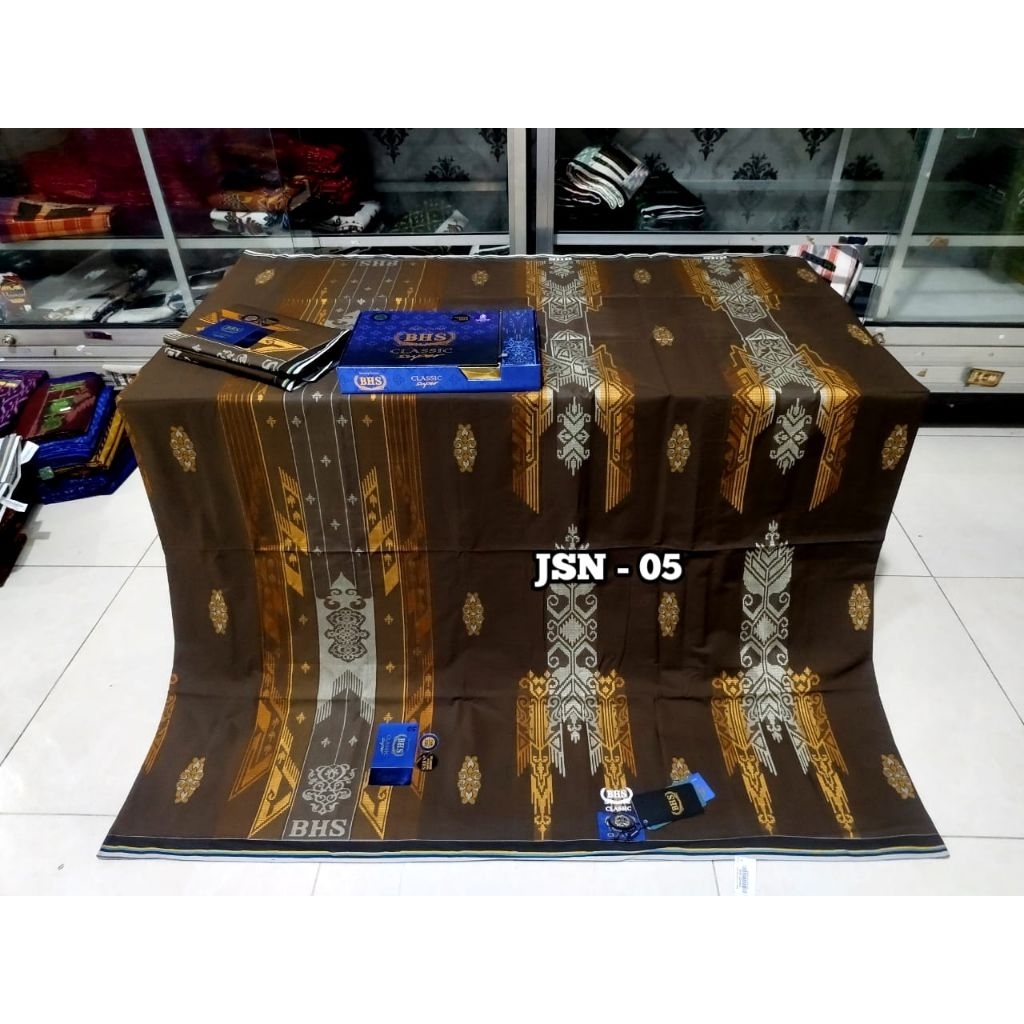 Sarung BHS Classic JACQUARD JSN JGB JSK JGL Mix GOLD