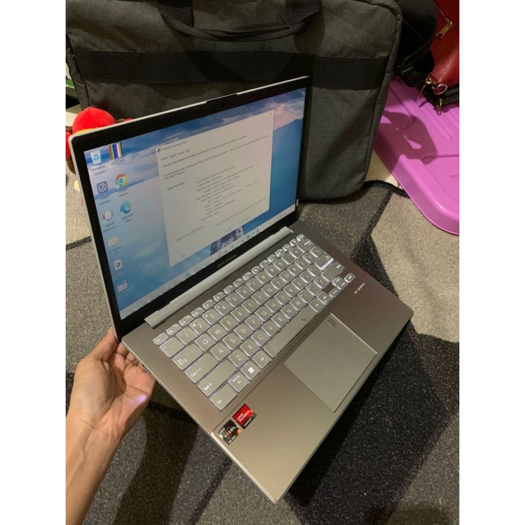 LAPTOP SECOND LAPTOP MURAH ASUS VIVOBOOK GO E1404FA AMD RYZEN 3 7320U RAM 8Gb SSD 512GB