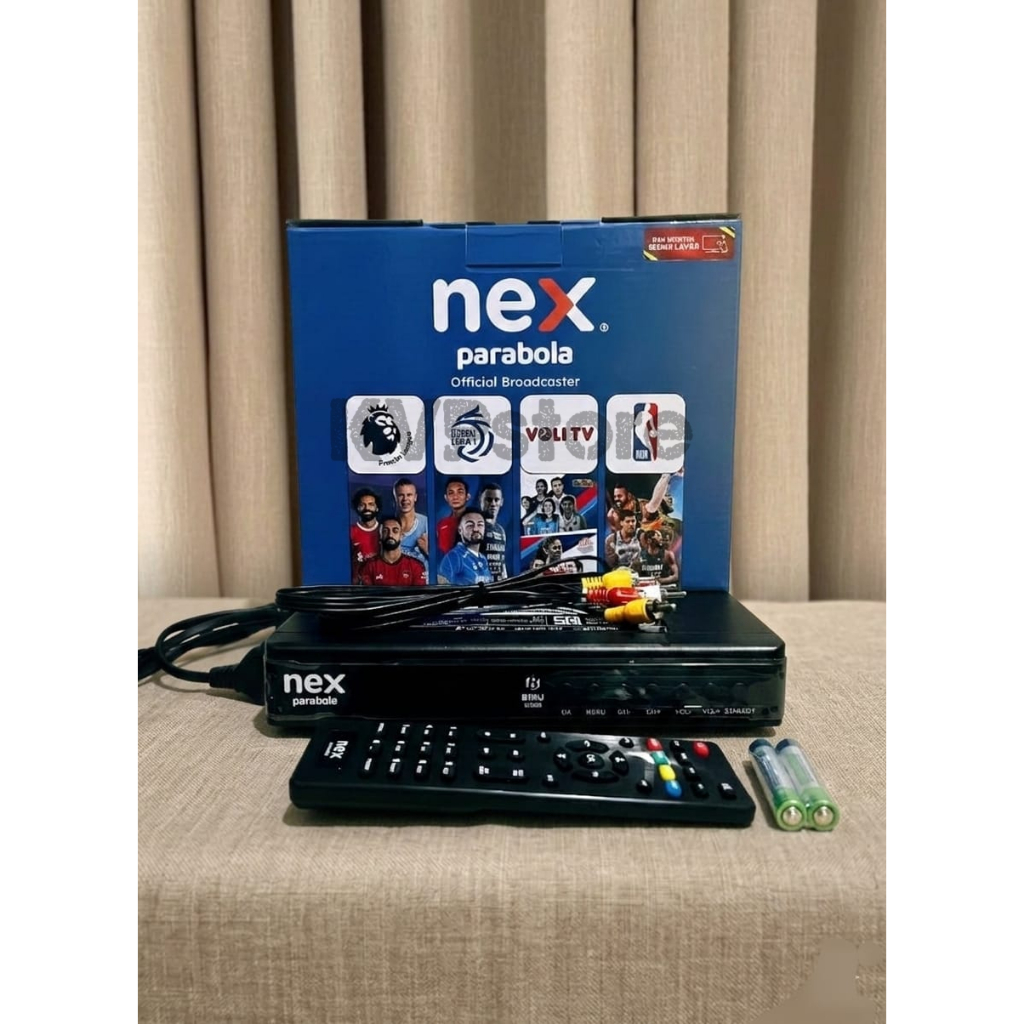 RECEIVER NEX PARABOLA BIRU HYBRID C BAND KU BAND