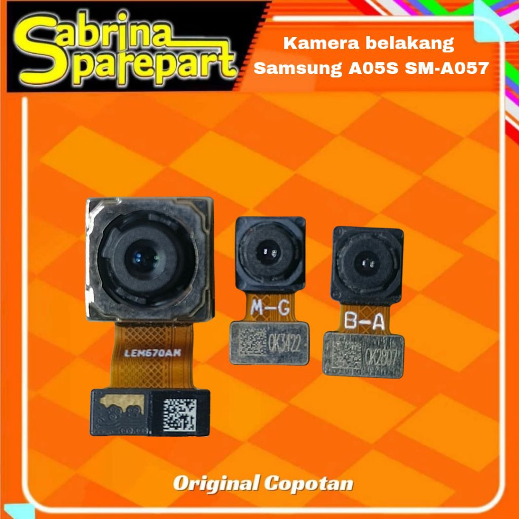 Kamera Belakang Samsung A05S Sm A057 Original second Copotan
