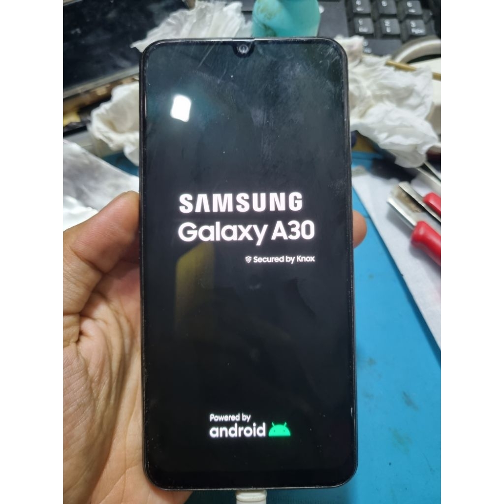 lcd+frame Samsung a30 copotan