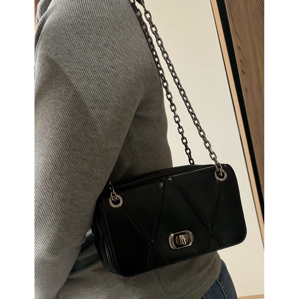 Pedro Shoulder Bag - Black (100% Original)