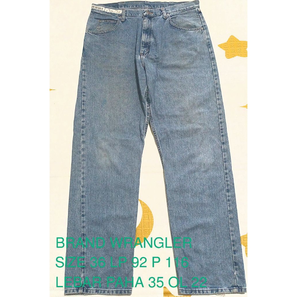 Celana Branded Pria Jumbo Size 32 ke Atas | Jeans, Chinos, Kargo Second Premium